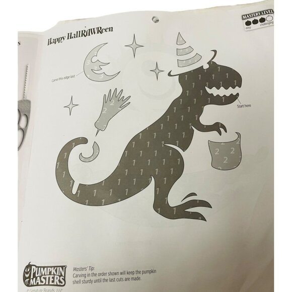 Pumpkin Masters All In One Carving Party Kit 21 Pieces Includes Saws Scoop Crayo - Picture 8 of 11